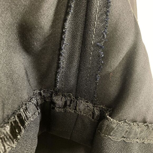 Jeunesse NY S VTG 10 Black Dress Set 1950s Day Suit Bow Volup Satin Shawl Collar - Picture 6 of 13